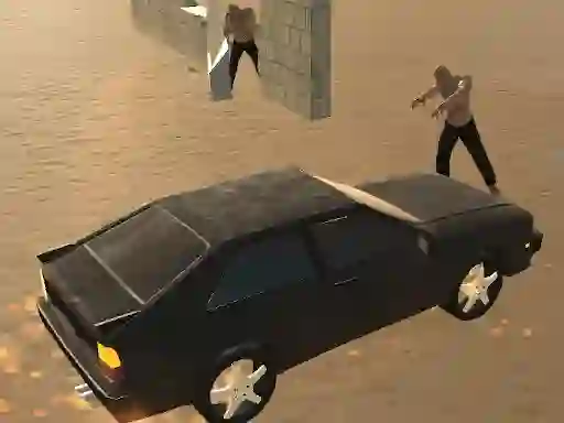 Leikur Zombie Car Smash á netinu