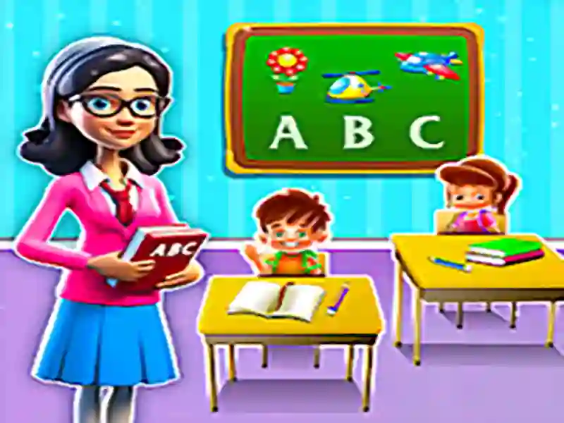 Leikur Kindergarten School Teacher á netinu