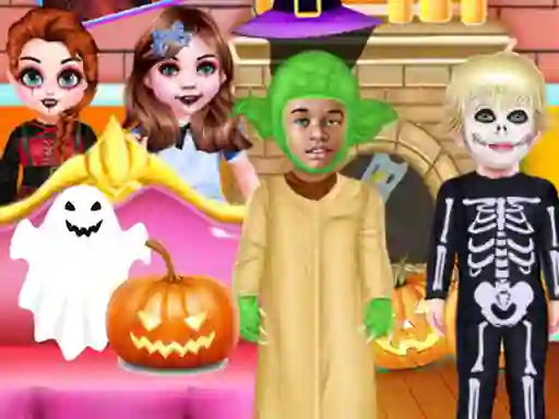 Leikur Baby Taylor Halloween Adventure á netinu