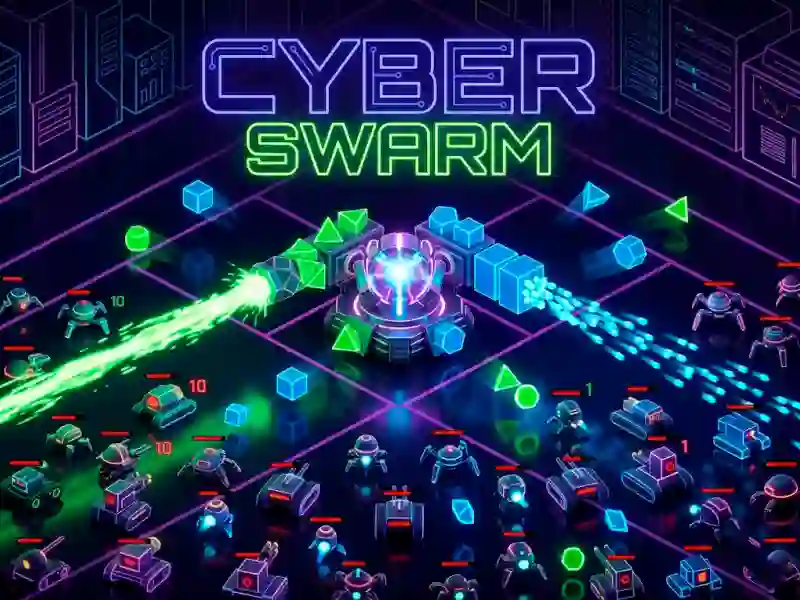 Leikur Cyber Swarm á netinu