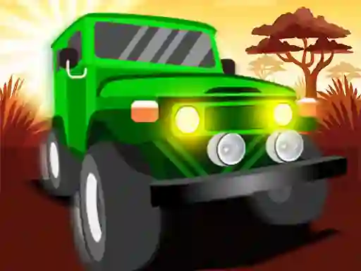 Leikur Africa Jeep Race á netinu