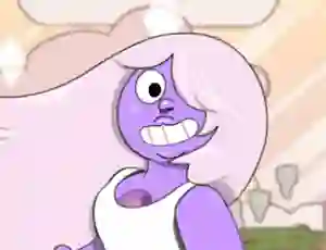 Leikur Crystal Gem Amethyst Dress Up á netinu