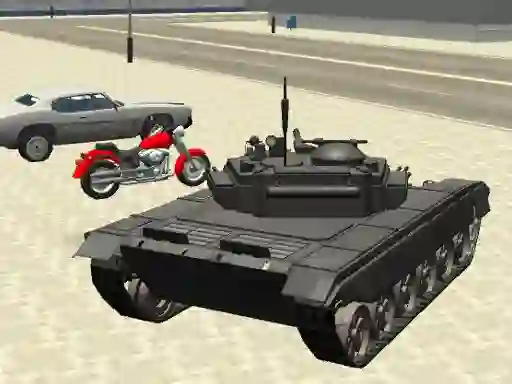 Leikur Tank Driver Simulator á netinu