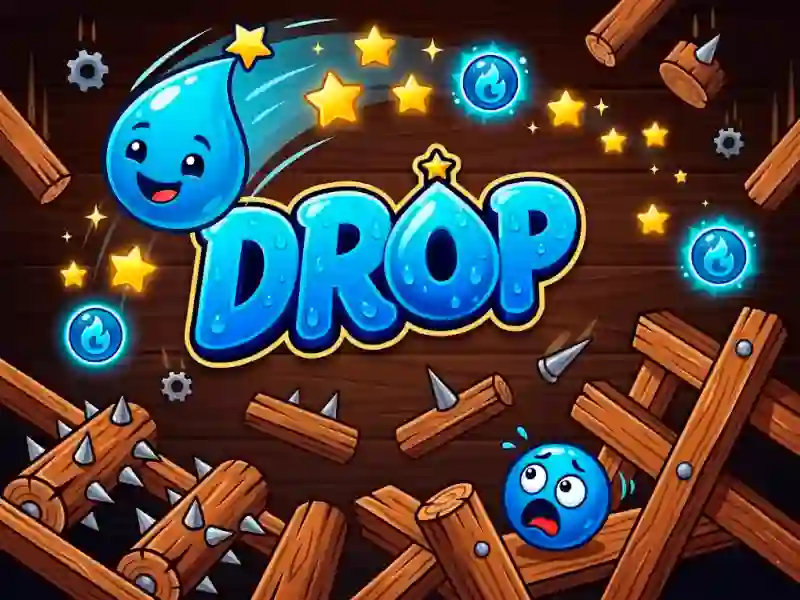 Leikur Drop á netinu