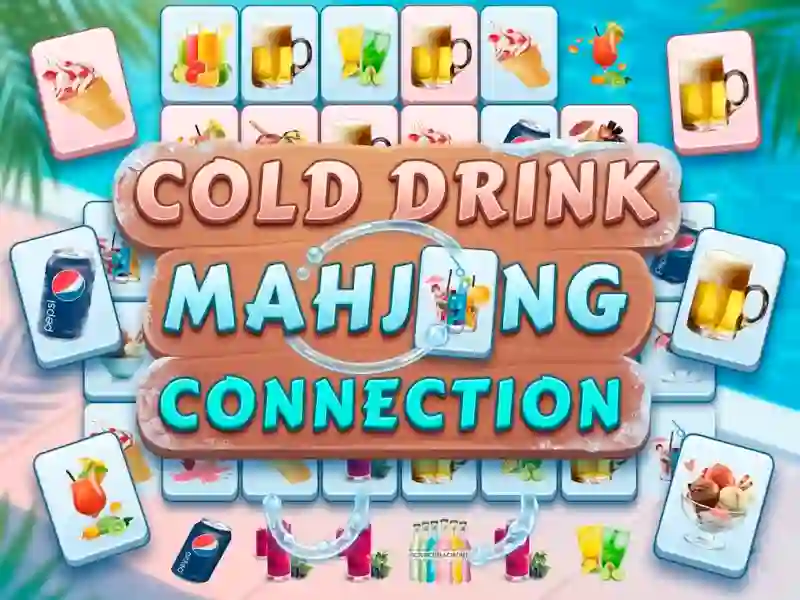 Leikur Cold Drink Mahjong Connection á netinu