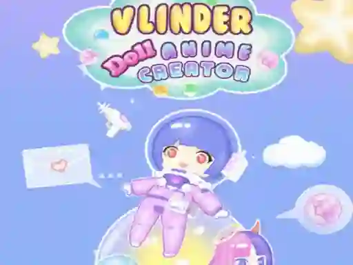 Leikur Vlinder Anime Doll Maker á netinu