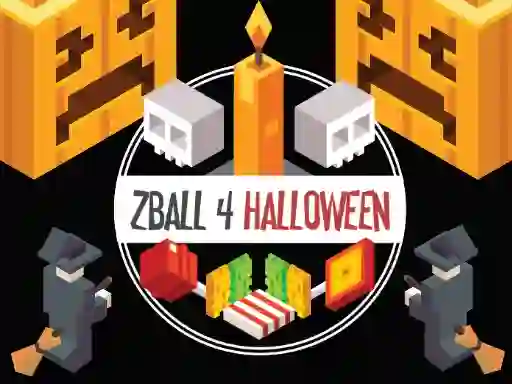 Leikur ZBall 4 Halloween á netinu