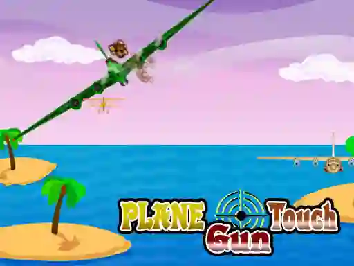 Leikur Plane Touch Gun á netinu