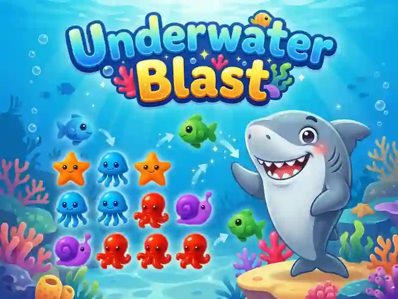 Leikur Underwater Blast á netinu