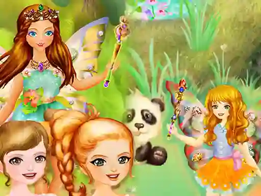 Leikur Fairy Dress Up Games For Girls á netinu