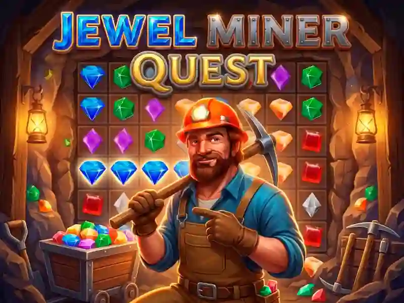 Leikur Jewel Miner Quest á netinu