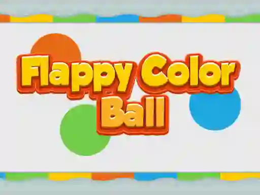 Leikur Flappy Color Ball á netinu