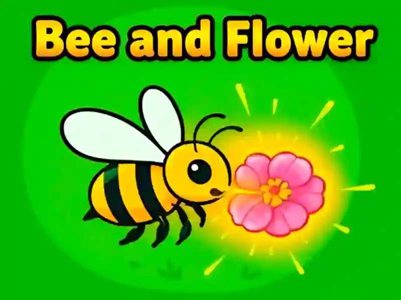 Leikur Bee and Flower á netinu