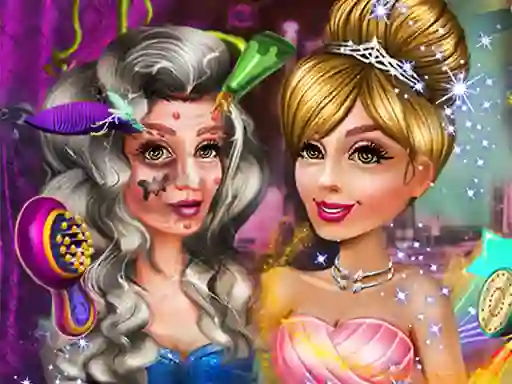 Leikur Witch To Princess Makeover á netinu