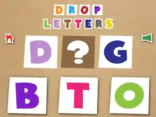 Leikur Drop Letters á netinu