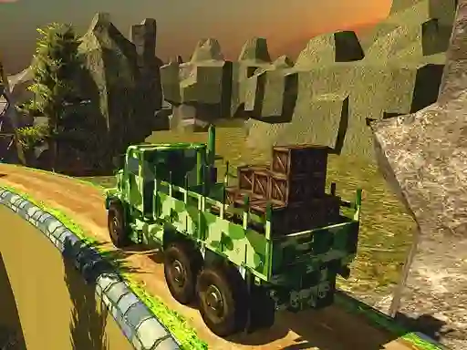 Leikur Army Truck Transport á netinu