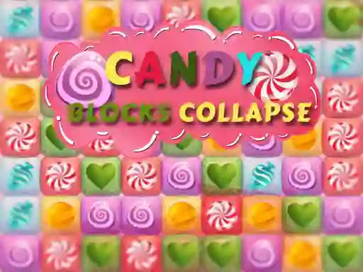 Leikur Candy Blocks Collapse á netinu