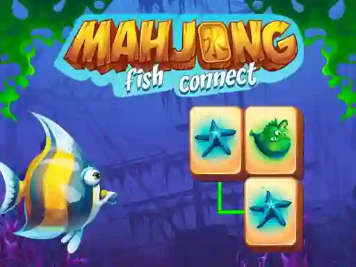 Leikur Mahjong Fish Connect á netinu