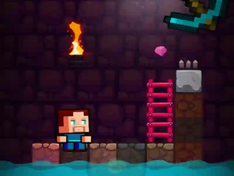 Leikur Mine blocks á netinu