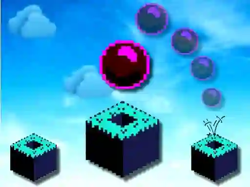 Leikur Sky Block Bounce á netinu