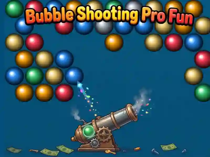 Leikur Bubble Shooting Pro Fun á netinu