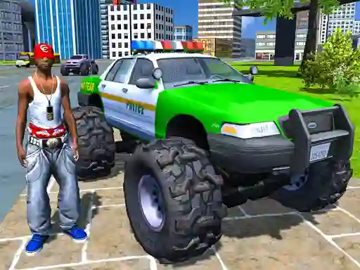Leikur Monster Truck Stunts Driving Simulator á netinu