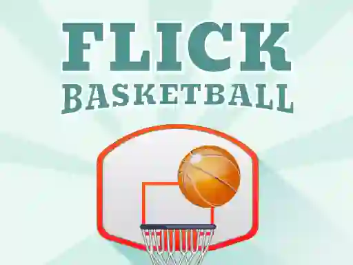 Leikur Flick Basketball á netinu