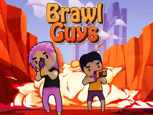 Leikur BrawlGuys.io á netinu