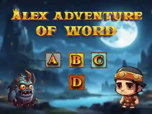 Leikur Alex Adventure of Word á netinu