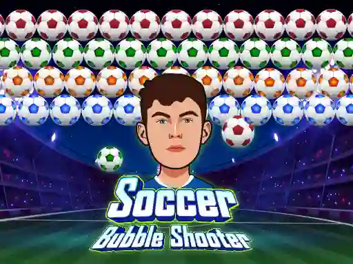 Leikur Soccer Bubble Shooter á netinu