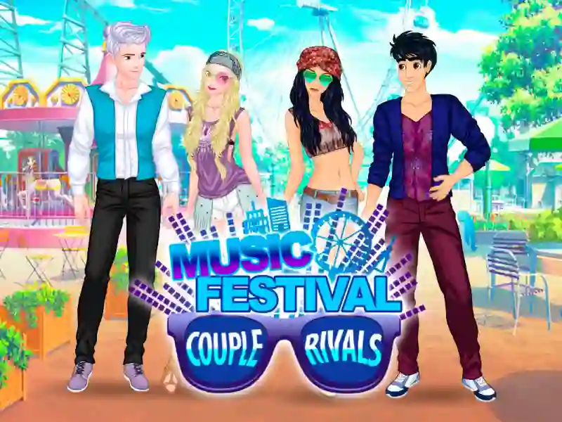 Leikur Music Festival Couples Rivals á netinu