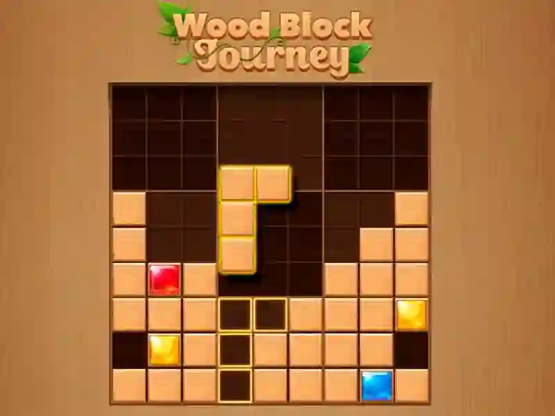 Leikur Wood Block Journey á netinu
