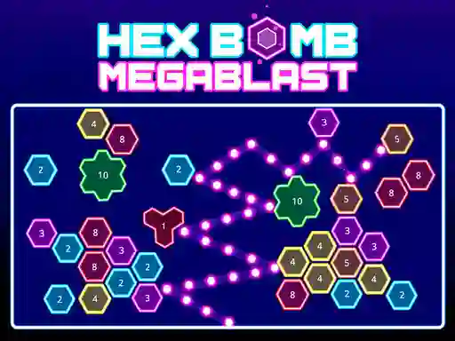Leikur Hex bomb Megablast á netinu