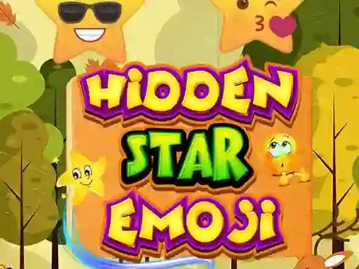 Leikur Hidden Star Emoji á netinu
