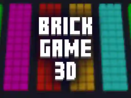 Leikur Brick Game 3D á netinu