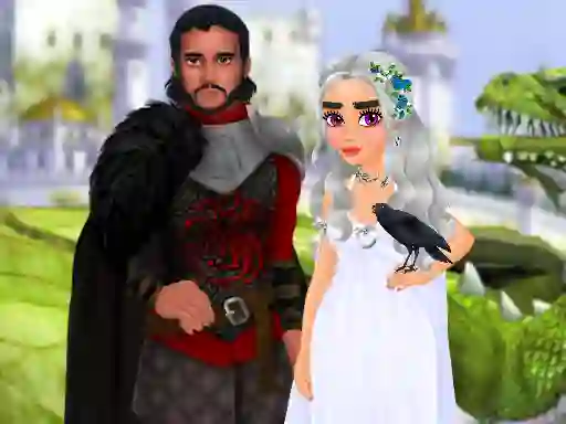 Leikur Dragon Queen Wedding Dress á netinu