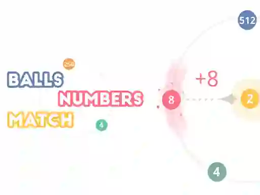 Leikur Balls Numbers Match á netinu