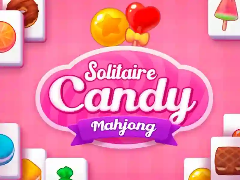 Leikur Solitaire Mahjong Candy á netinu