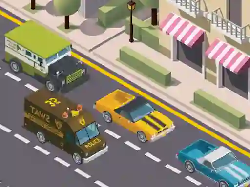 Leikur Miami Traffic Racer á netinu