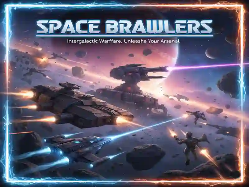 Leikur Space Brawlers! á netinu