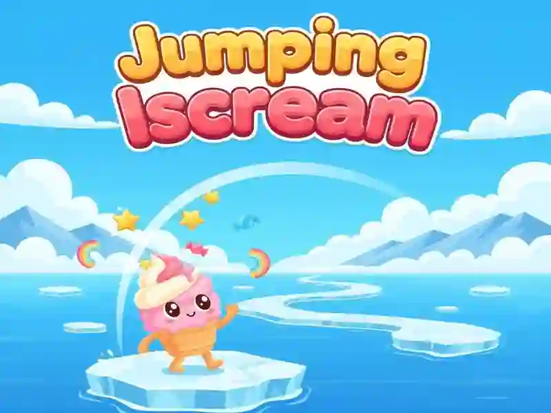 Leikur Jumping Iscream á netinu