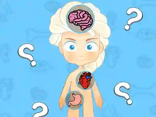 Leikur Frozen Learning The Body Online á netinu
