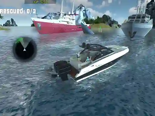 Leikur American Boat Rescue Simulator á netinu