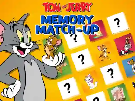 Leikur Tom and Jerry Memory Match Up á netinu