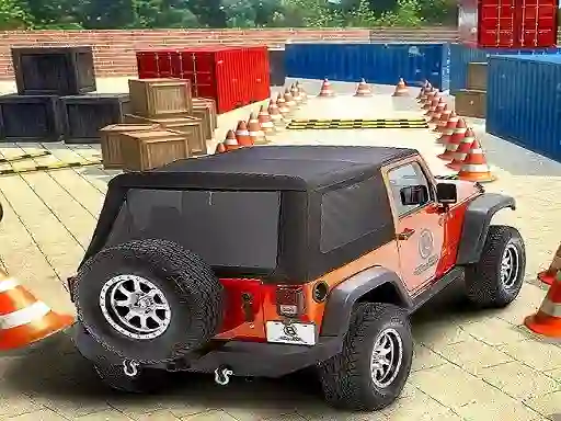 Leikur Ultimate Monster Jeep Parking Game á netinu