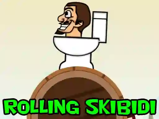 Leikur Rolling Skibidi á netinu