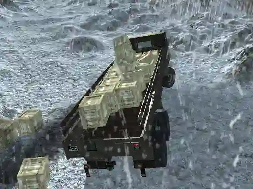 Leikur Cargo Truck Montain Simulator á netinu