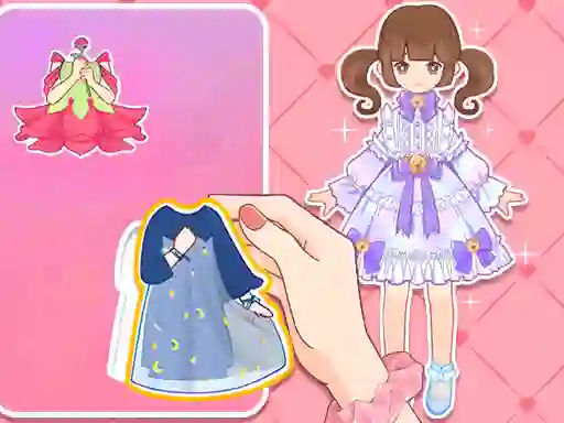 Leikur Paper Doll For Girls Dress Up á netinu