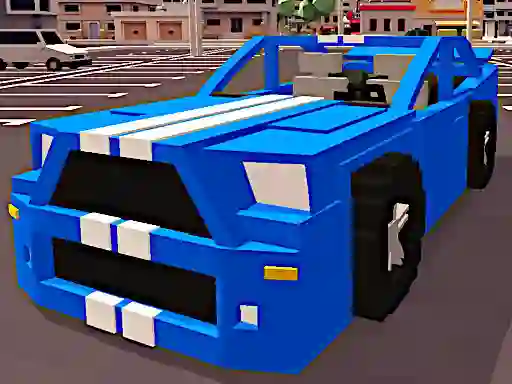 Leikur Cubic Cars Highway á netinu