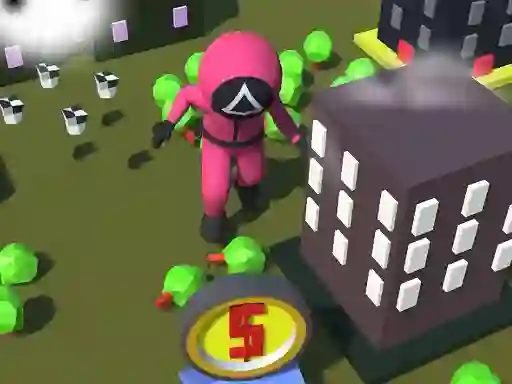 Leikur Squid Gamer City Destroyer á netinu